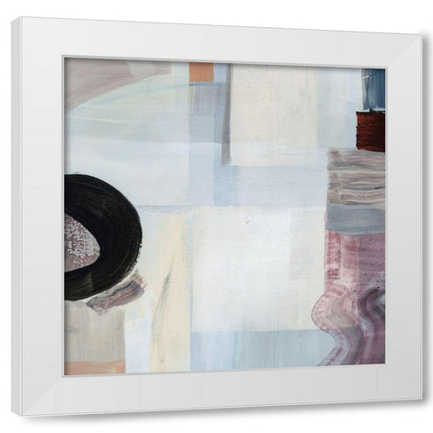 Half Dome I White Modern Wood Framed Art Print by Bellissimo Art