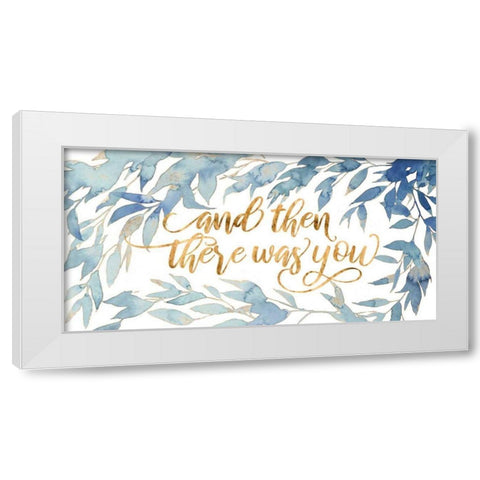 Glam Love II White Modern Wood Framed Art Print by Popp, Grace