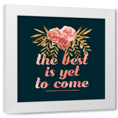 Glam Wedding I White Modern Wood Framed Art Print by Popp, Grace