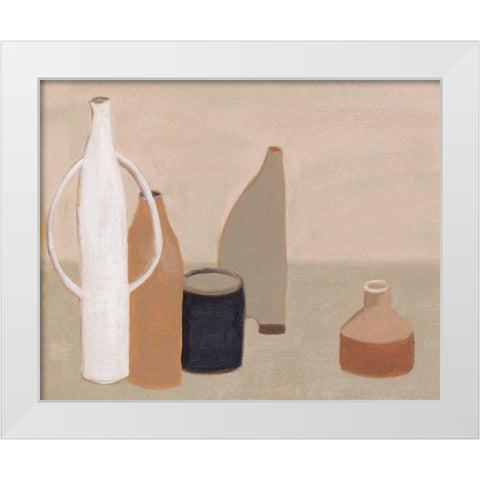 Studio Still II White Modern Wood Framed Art Print by Wang, Melissa