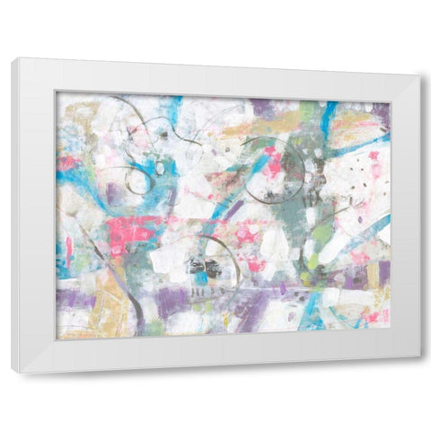 Loose Wire II White Modern Wood Framed Art Print by OToole, Tim