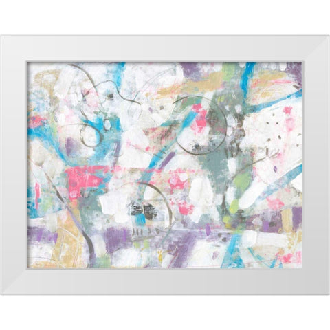 Loose Wire II White Modern Wood Framed Art Print by OToole, Tim