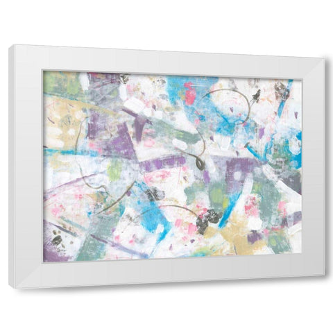 Loose Wire III White Modern Wood Framed Art Print by OToole, Tim