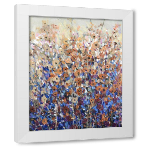 Fall Wildflowers I White Modern Wood Framed Art Print by OToole, Tim