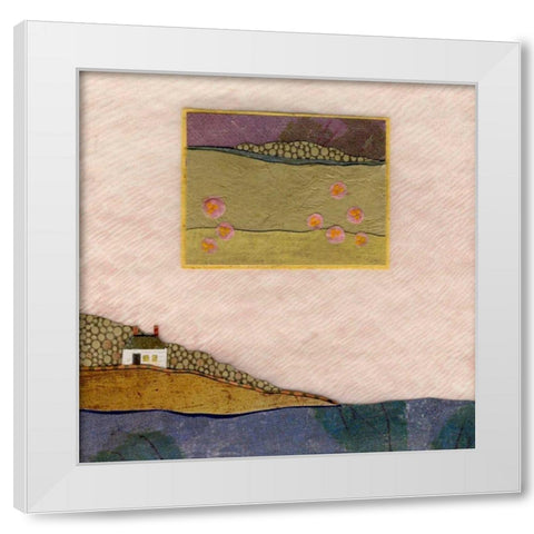 Tiny House I White Modern Wood Framed Art Print by Savory, Susan