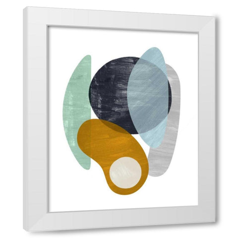 Naturess I White Modern Wood Framed Art Print by Popp, Grace