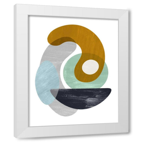 Naturess II White Modern Wood Framed Art Print by Popp, Grace