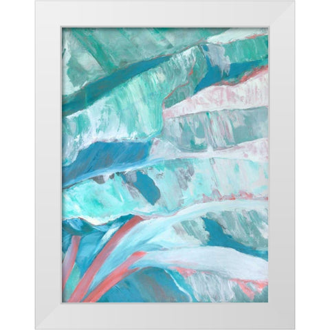 Banana Suave II White Modern Wood Framed Art Print by Wilkins, Suzanne