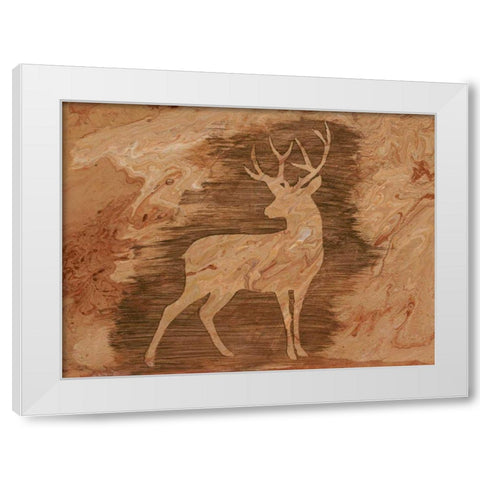 Lodge Chaperone I White Modern Wood Framed Art Print by Moore, Regina