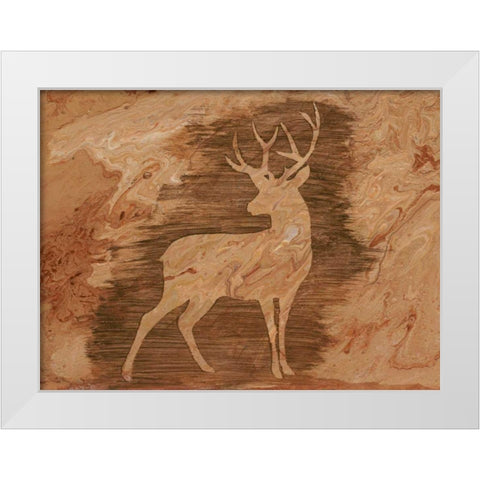 Lodge Chaperone I White Modern Wood Framed Art Print by Moore, Regina