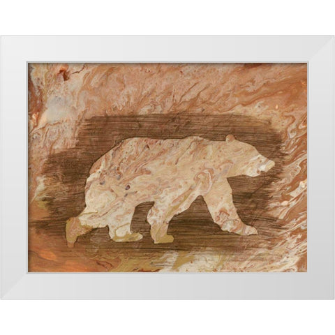 Lodge Chaperone II White Modern Wood Framed Art Print by Moore, Regina