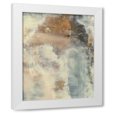 Camouflage I White Modern Wood Framed Art Print by Moore, Regina