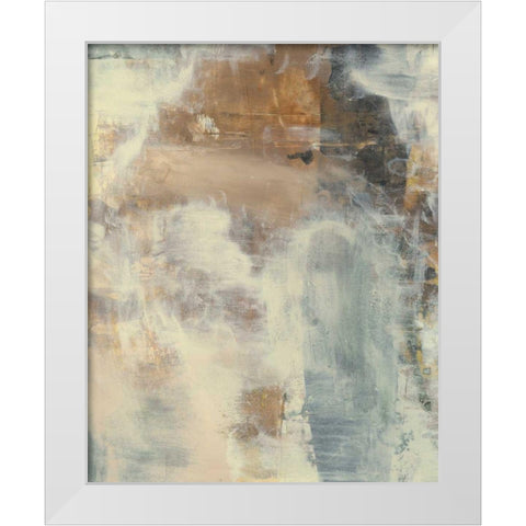 Camouflage I White Modern Wood Framed Art Print by Moore, Regina