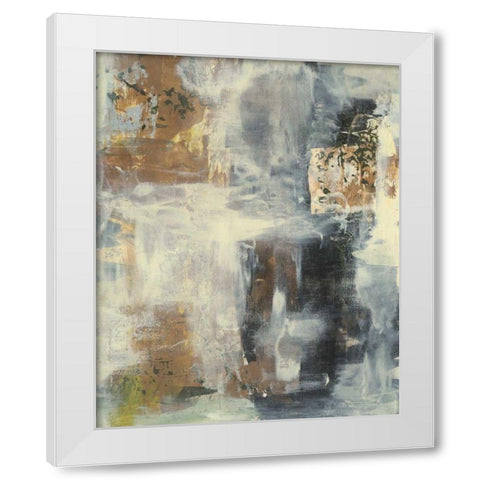 Camouflage II White Modern Wood Framed Art Print by Moore, Regina