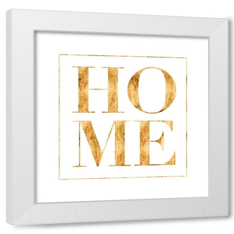 Home Love I White Modern Wood Framed Art Print by Popp, Grace