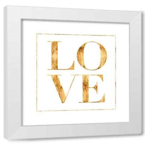 Home Love II White Modern Wood Framed Art Print by Popp, Grace