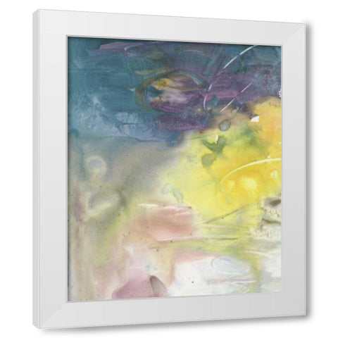 Softest Light I White Modern Wood Framed Art Print by Combs, Joyce