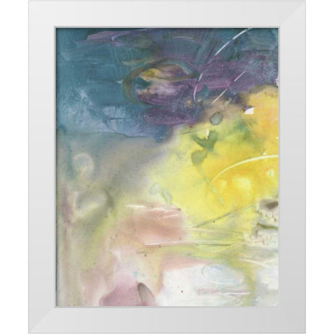 Softest Light I White Modern Wood Framed Art Print by Combs, Joyce