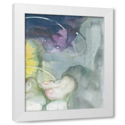 Softest Light II White Modern Wood Framed Art Print by Combs, Joyce