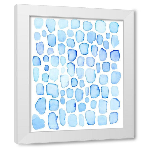 Ice Cubes II White Modern Wood Framed Art Print by Popp, Grace