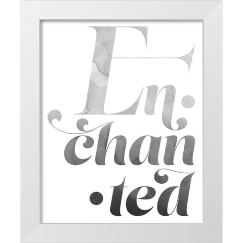 Enchanted Wanderlust I White Modern Wood Framed Art Print by Popp, Grace