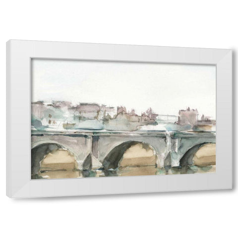 Watercolor Arch Studies V White Modern Wood Framed Art Print by Harper, Ethan