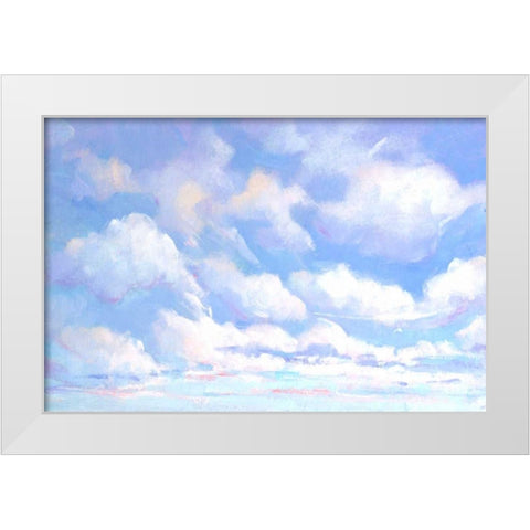 Sky High I White Modern Wood Framed Art Print by OToole, Tim