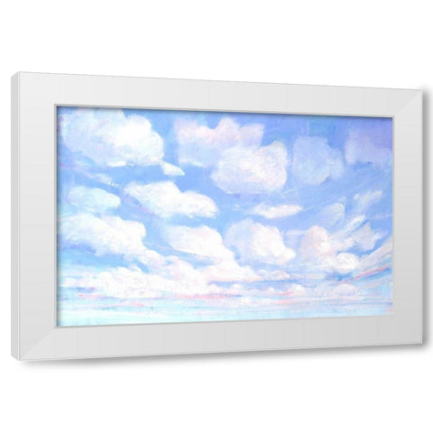 Sky High II White Modern Wood Framed Art Print by OToole, Tim