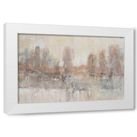 Land Parcel II White Modern Wood Framed Art Print by OToole, Tim