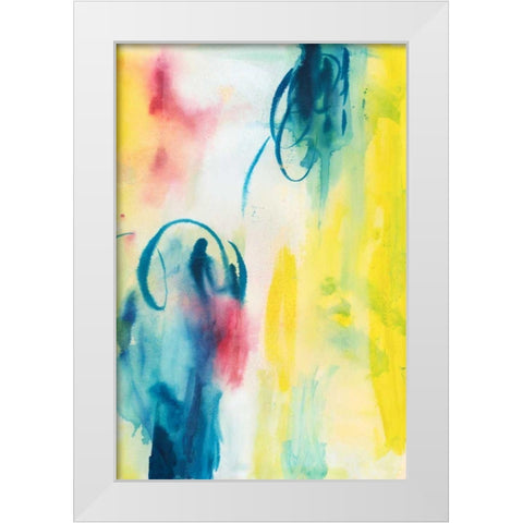Pretty Things I White Modern Wood Framed Art Print by Combs, Joyce