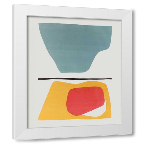 Hoodoo IV White Modern Wood Framed Art Print by Delamater, Rob