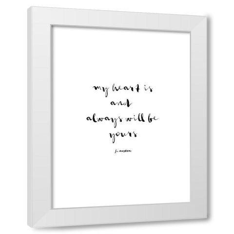 Classic Quotes II White Modern Wood Framed Art Print by Fagalde, Jarman