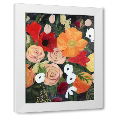 November Bouquet II White Modern Wood Framed Art Print by Popp, Grace