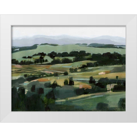 Homebound I White Modern Wood Framed Art Print by Borges, Victoria