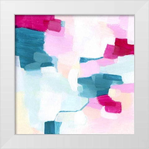 Sweet Stack I White Modern Wood Framed Art Print by Borges, Victoria