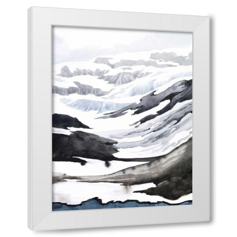Winter Walk II White Modern Wood Framed Art Print by Popp, Grace