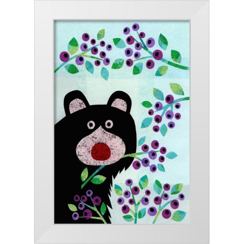 Forest Creatures XI White Modern Wood Framed Art Print by Conway, Kim
