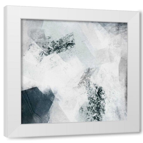 Mire I White Modern Wood Framed Art Print by Caroline, Emma