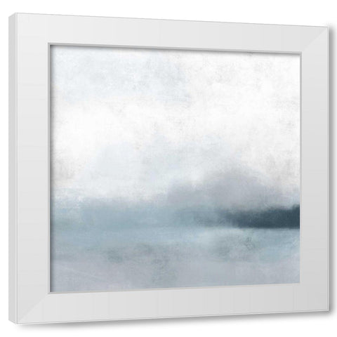 Quiet Fog I White Modern Wood Framed Art Print by Caroline, Emma