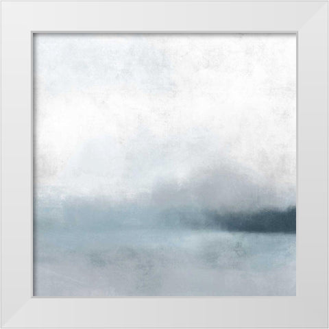 Quiet Fog I White Modern Wood Framed Art Print by Caroline, Emma
