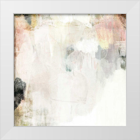Stille I White Modern Wood Framed Art Print by Borges, Victoria