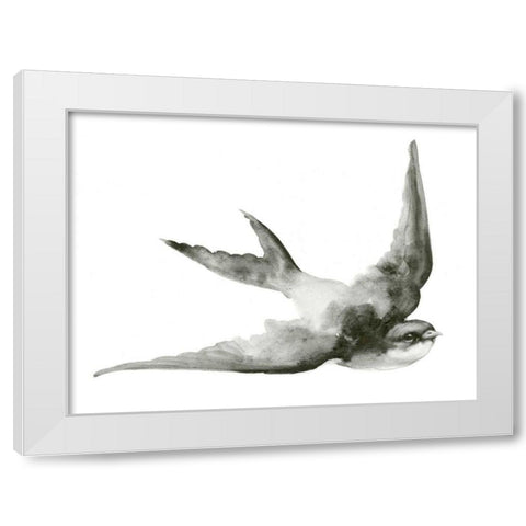 Cloud Chasers I White Modern Wood Framed Art Print by Green, Jacob