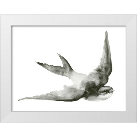 Cloud Chasers I White Modern Wood Framed Art Print by Green, Jacob