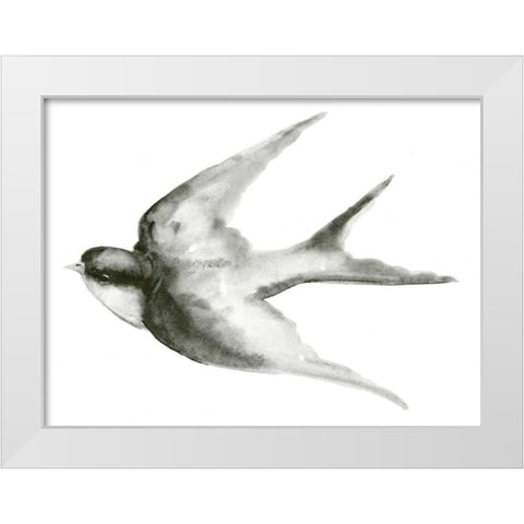 Cloud Chasers II White Modern Wood Framed Art Print by Green, Jacob