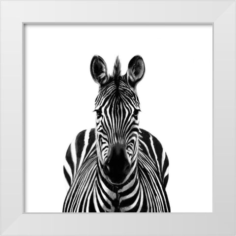 Back Up Plan III White Modern Wood Framed Art Print by Borges, Victoria