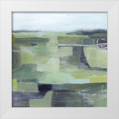 Arcadian Acreage II White Modern Wood Framed Art Print by Popp, Grace