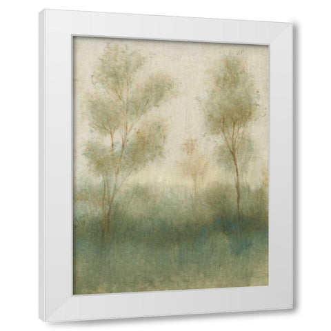 A Wonderful Day I White Modern Wood Framed Art Print by OToole, Tim