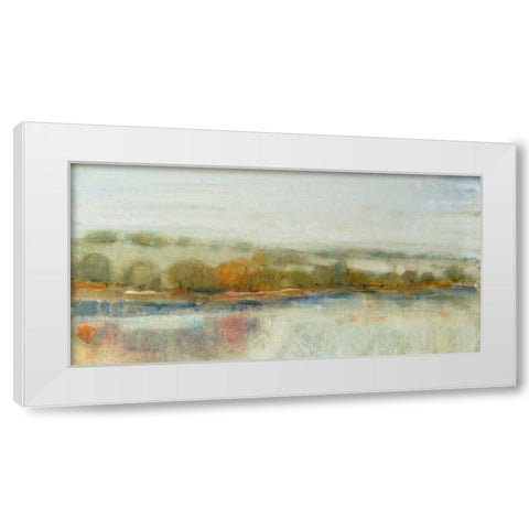 River Bank II White Modern Wood Framed Art Print by OToole, Tim