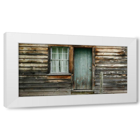 Barnside V White Modern Wood Framed Art Print by McLoughlin, James