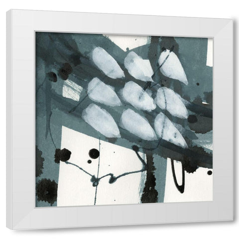 Say What I White Modern Wood Framed Art Print by Stramel, Renee W.